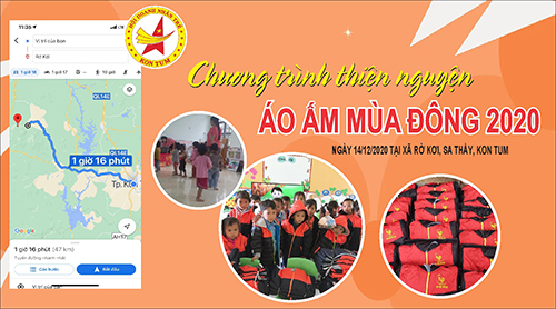 Chương trình thiện nguyện "ÁO ẤM MÙA ĐÔNG 2020"
