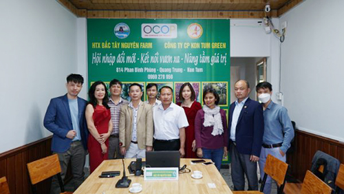 HTX Bắc Tây Nguyên Farm – Kon Tum, HTX Tây Bà Nà và Công ty CPĐT BamBoo Group - Đà Nẵng tổ chức lễ ký kết biên bản ghi nhớ hợp tác