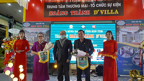 Kon Tum: Khai mạc Giải bóng đá Doanh Nhân trẻ tranh cúp Hoàng Thành D’Villa - Lần thứ I năm 2021