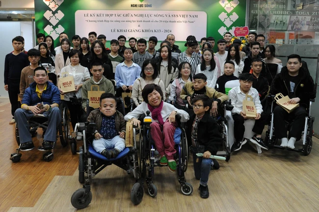 Mở ra hy vọng cho thanh niên khuyết tật khắp mọi miền tổ quốc